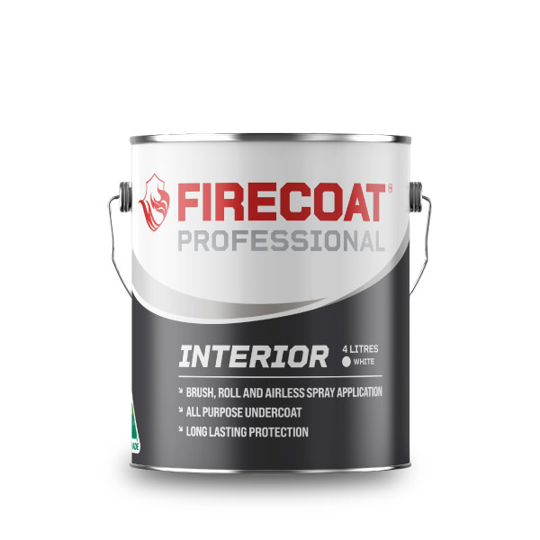 firecoat professional 4l interior fire retardant undercoat